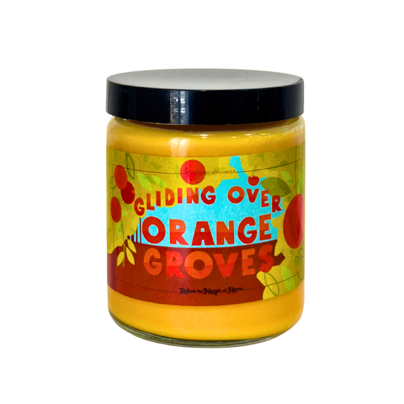 Gliding Over Orange Groves – Soarin’-Inspired Citrus Candle