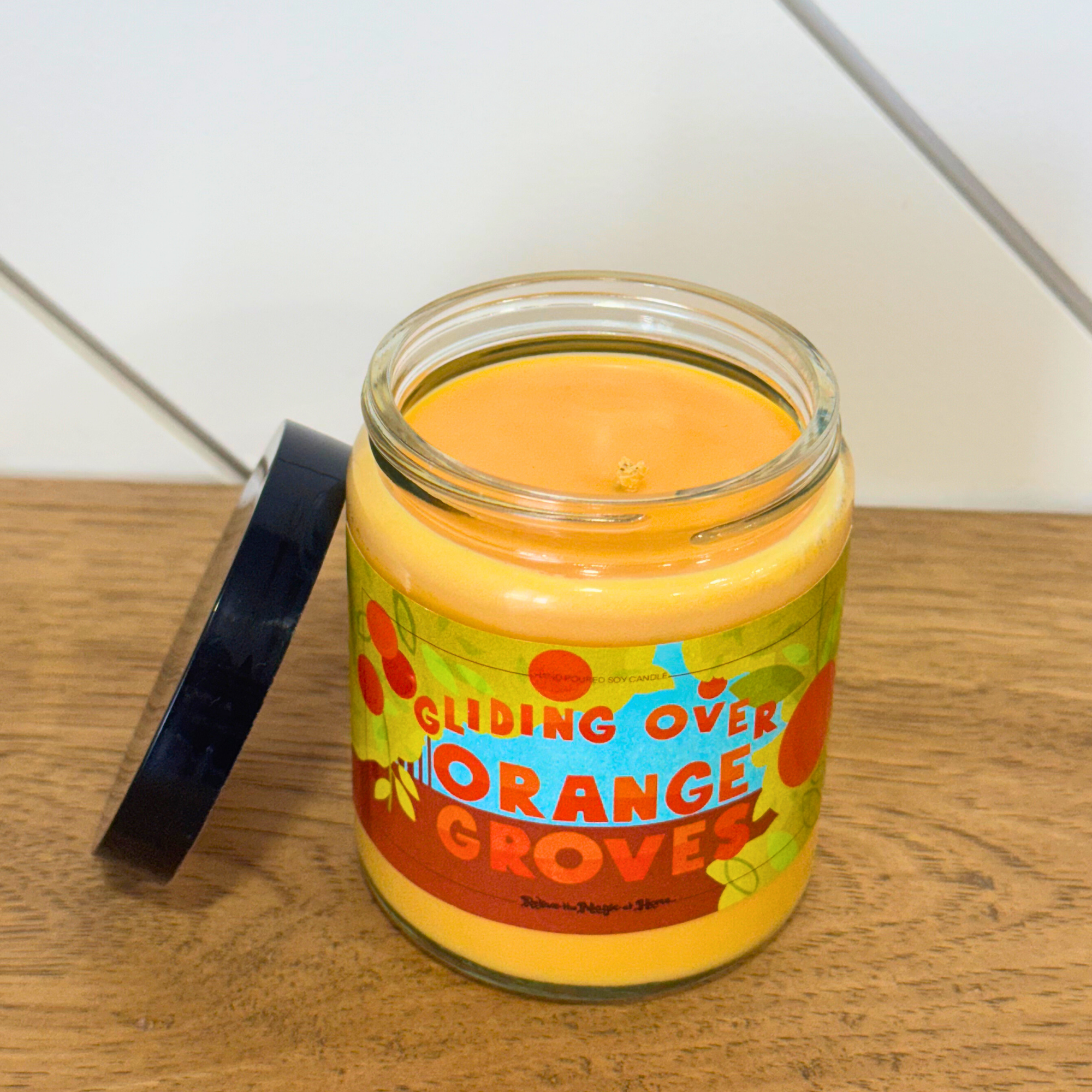 Gliding Over Orange Groves – Soarin’-Inspired Citrus Candle