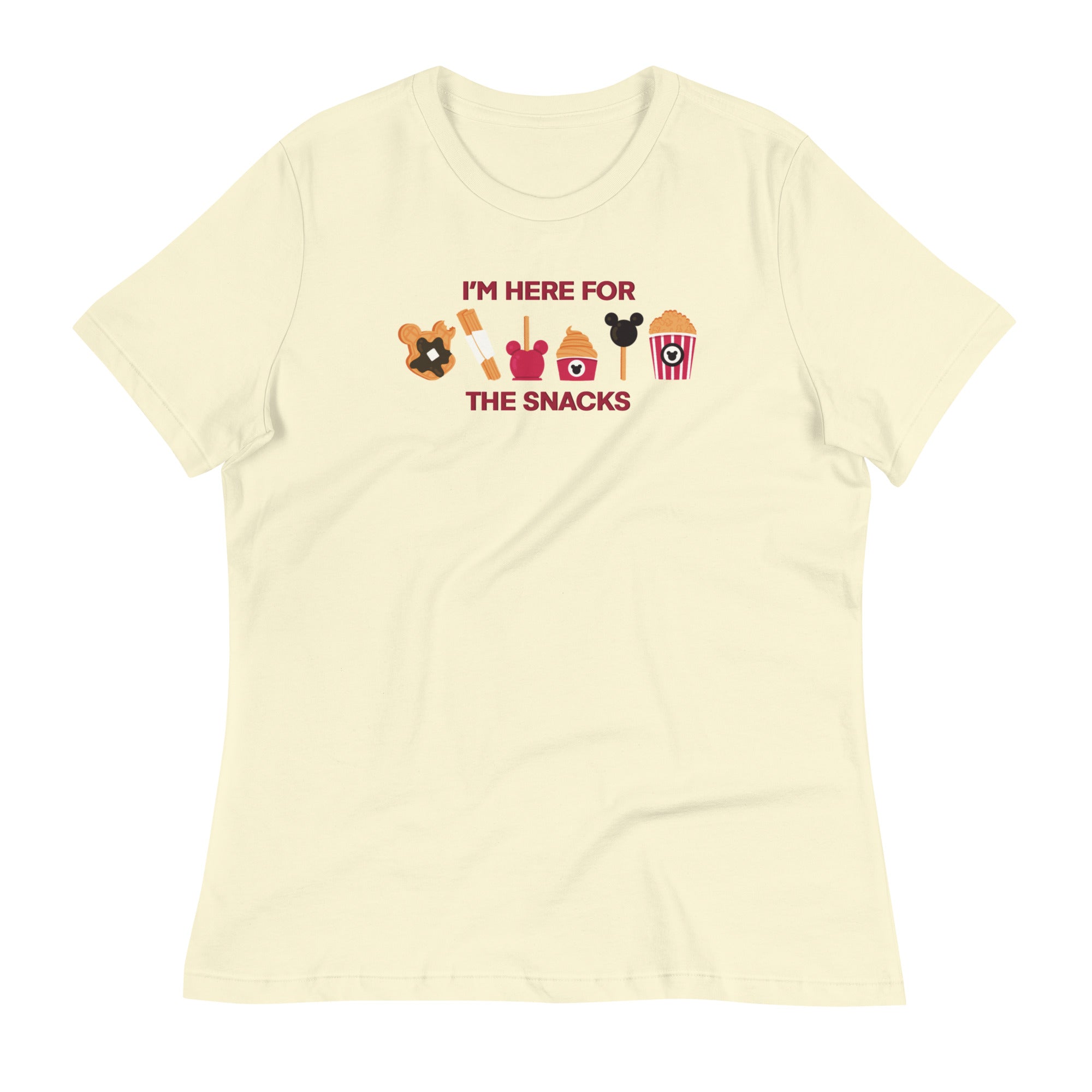I'm Here for the Snacks | Comfy, Relaxed Tee