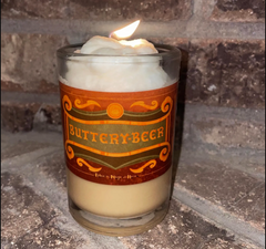 ButteryBeer Candle - Smells Like Butterscotch & Vanilla