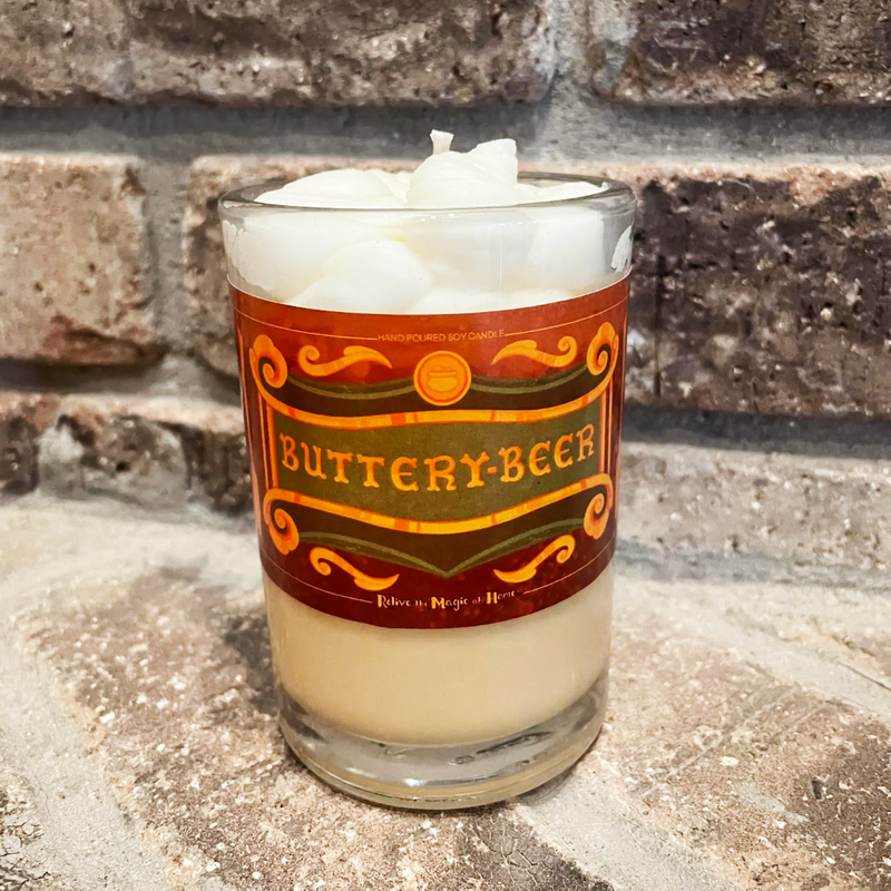 ButteryBeer Candle - Smells Like Butterscotch & Vanilla