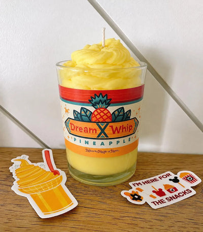 Pineapple Dream Whip Candle – Inspired by the Dole Whip at Disney Parks