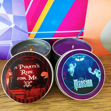 Load image into Gallery viewer, A Pirate Ride for Me &amp; The Mansion | 2-Pack Candle Bundle | 4 Ounce Candles
