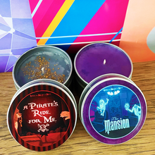 Load image into Gallery viewer, A Pirate Ride for Me &amp; The Mansion | 2-Pack Candle Bundle | 4 Ounce Candles
