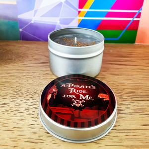 A Pirate Ride for Me & The Mansion | 2-Pack Candle Bundle | 4 Ounce Candles