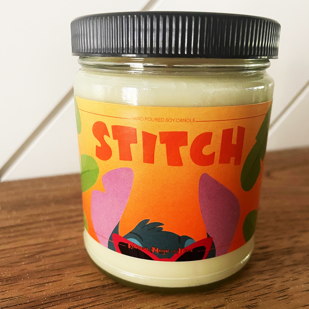 Stitch Candle | Soy Wax | Magically-themed Candle