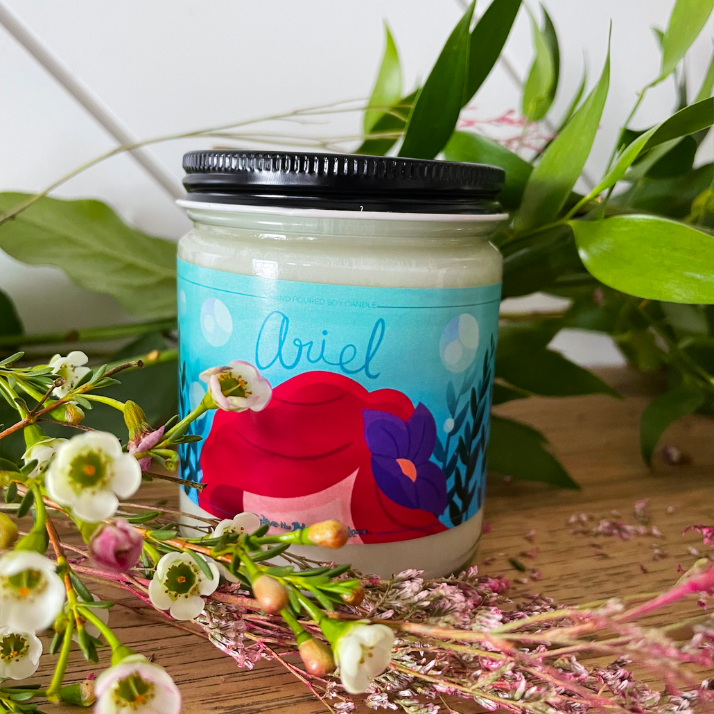 Ariel Candle | Inspired by The Little Mermaid