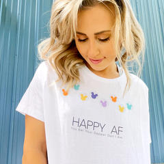 Happy AF, You Bet Your Dapper Dan I Am | Comfy, Relaxed Tee