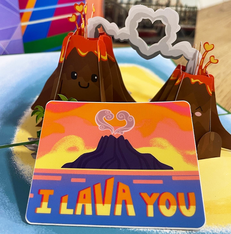 I Lava You, Magically-Themed Vinyl Sticker