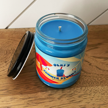 Load image into Gallery viewer, Olaf&#39;s Summer Slushy Candle | Blue Raspberry Slushy
